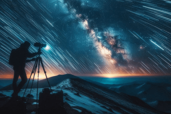 Longa exposição na astrofotografia – como evitar rastros estelares e obter estrelas pontuais